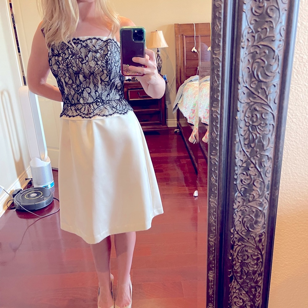 White House Black market lace dress
